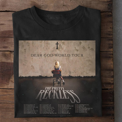 The Pretty Reckless Dear God World Tour 2026 T Shirt Full Size S-5XL