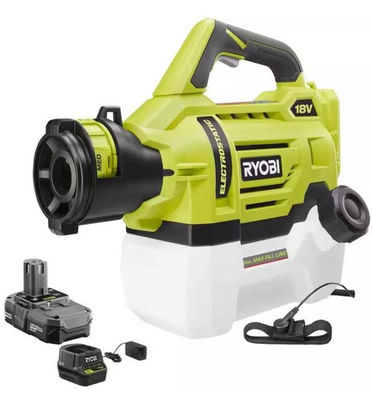 #ad Ryobi ONE 18V Electrostatic Sprayer 1 2 Gallon Includes Battery amp; Charger NEW $39.99