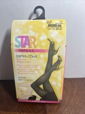Spanx sz B Star Power Center Stage Diamond Daze Shaping Tights #2157