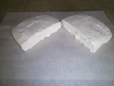 HOMEMADE (9'X6') BLOCK OF  WHITE DIVINITY CANDY NO NUTS