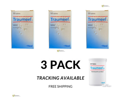 Traumeel S Homeopathic Solution Anti Inflammatory Heel 50 tablets 3 PACK