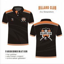 Polo Shirt ELEGANCE 05 Billard Polo Billard T...