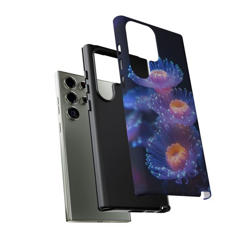 For iPhone | Samsung Galaxy | Pixel Phone Case - Bioluminescent Anemone Glow - 第 176/255 張圖片