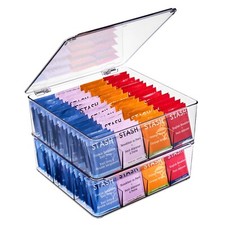 Sorbus Tea Bag Organizer, Stackable Tea Bag S...