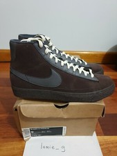 Nike Blazer Hi Premium Dark Cinder Midnight Fog US 9