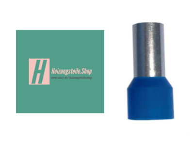 100x PROTEC.class Aderendhülsen 16,0qmm/12mm PAEH 1600/12 blau isoliert 05101075