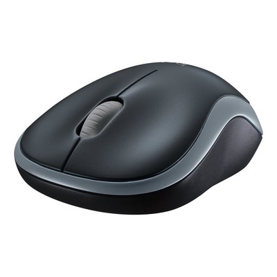 Logitech Wireless Mouse M185, Ultrakompaktes Design 2,4-GHz-Technologie, incl. U