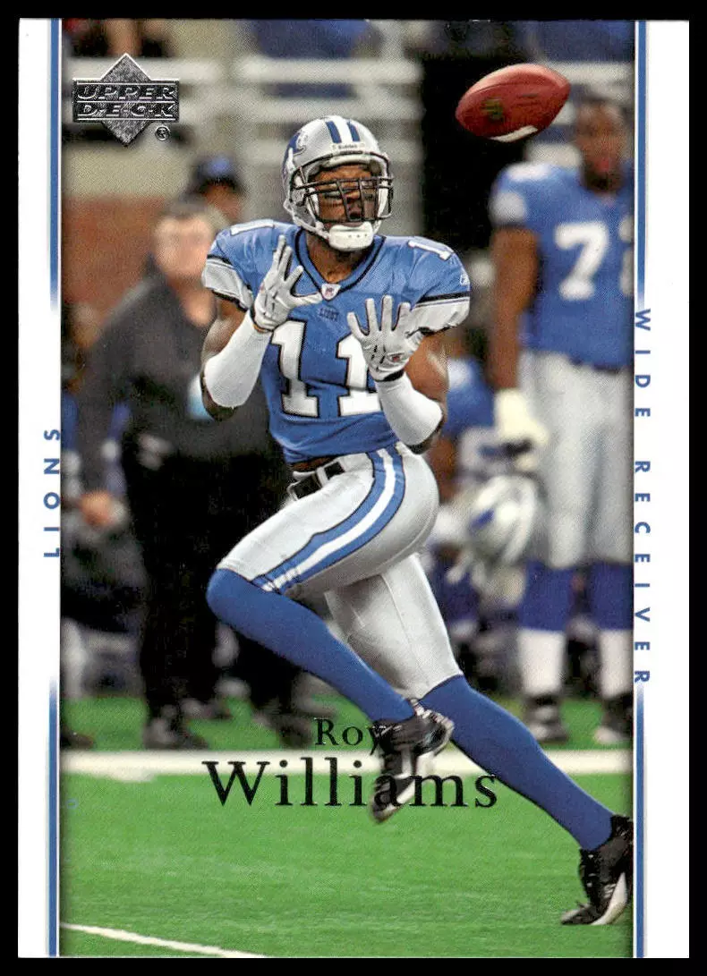 Roy Williams trading card