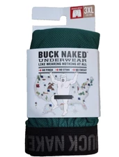 Duluth Trading Company Buck Naked Underwear Boxer Briefs Aventurine 3XL