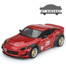 MINI GT NISSAN Z PANDEM 1/64 DIECAST MODEL CAR PASSION RED MGT00722