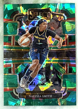 NaLyssa Smith 2024 Panini Select WNBA Green Cracked Ice Prizm-#49 Indiana Fever