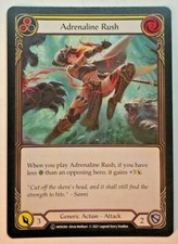 Flesh And Blood Monarch Adrenaline Rush (Yellow) MON264 Unlimited NM/M