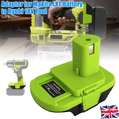 Battery Adapter for Makita 18V Li-ion Convert to for Ryobi 18V