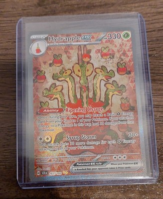 167 142 pokemon card TCG Pokemon Hydrapple ex 167/142 Special Illustration rare Stellar Crown  NM/M