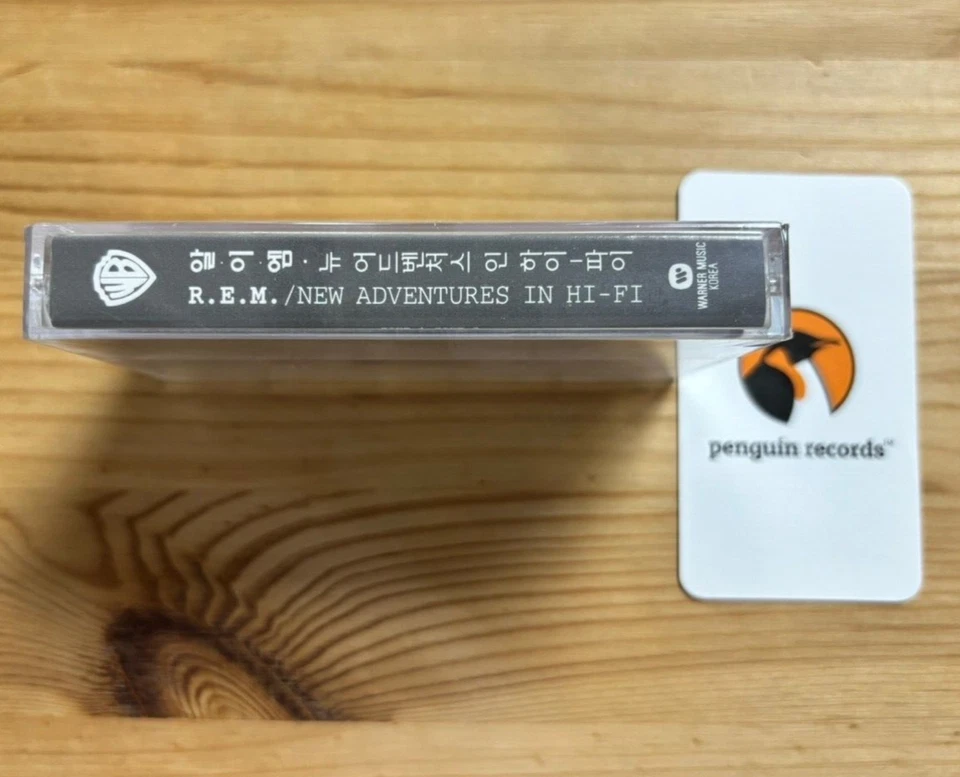 R.E.M. - NEW ADVENTURES IN HI-FI CASSETTE TAPE KOREA EDITION BRAND NEW SEALED - Image 2 of 4