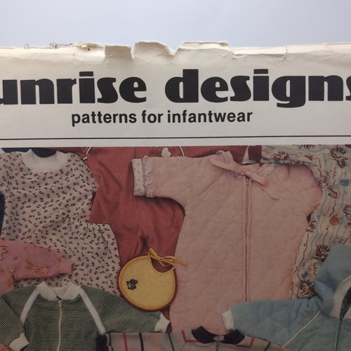 Infant Boys And Girls Night Time Wardrobe Sunrise Designs Pattern S-L UNCUT - Picture 4 of 14