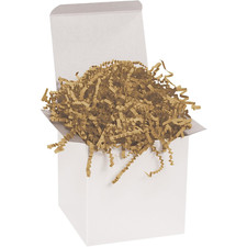 Aviditi Crinkle Cut Paper Shred Filler, Kraft, 1 Case of 10 Lbs. for Gift Craft