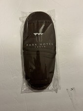 Brown Park Hotel Tokyo Slip Ons Slippers 8 inches long Sealed 