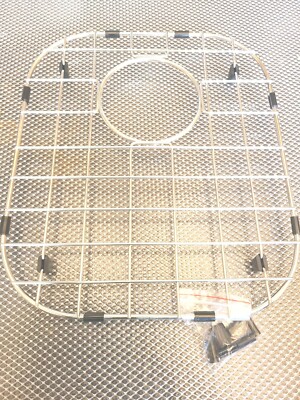 (2 Pack) GR-VT5059 Stainless Steel Kitchen Sink Bottom Grid, 14/12/1