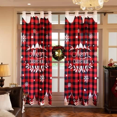 Christmas Living Room Curtains Matttroy