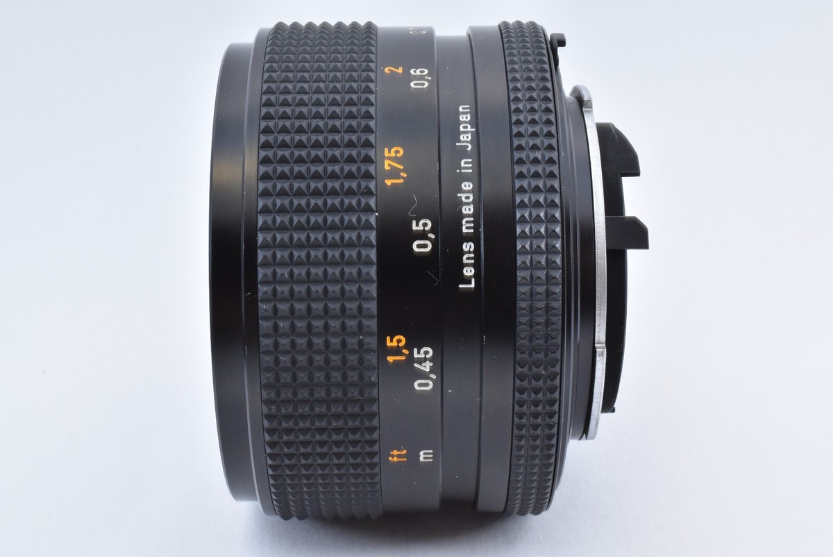 【良品】CONTAX Planar Carl Zeiss 1.4/50 MMJ C/Y] CONTAX Carl Zeiss Planar 50mm F1.4 (AEJ) Review – the