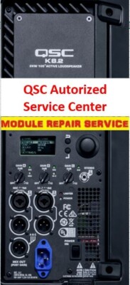 QSC REPAIR SERVICE K8 K10 K12 KW122 KW152 KW153 KW181 QSC Amp - Foto 6