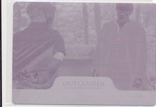 2020 Cryptozoic Outlander Season 4 Printing Plate Card #4 Magenta