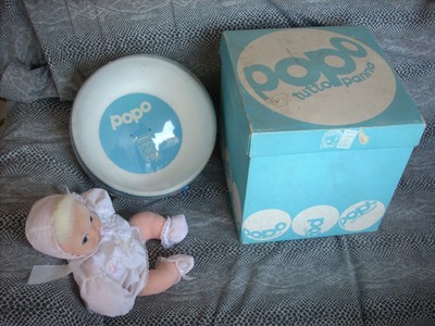 Puppe Doll Sebino POPO TOUTPANNA - neu mit Karton - sehr selten Unikat