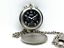 thumbnail 2  - Auth ZIPPO 2001 Limited Edition Chronograph Chain Pocket Watch Black Dial
