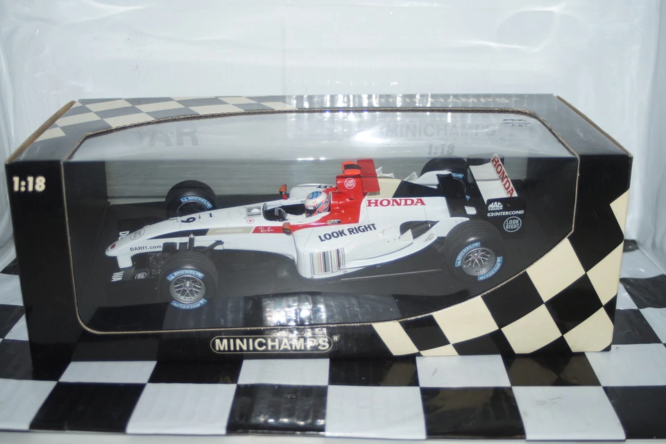 Minichamps B.A.R Honda 007 J.Button 100 050003 1:18 - Image 2 of 4