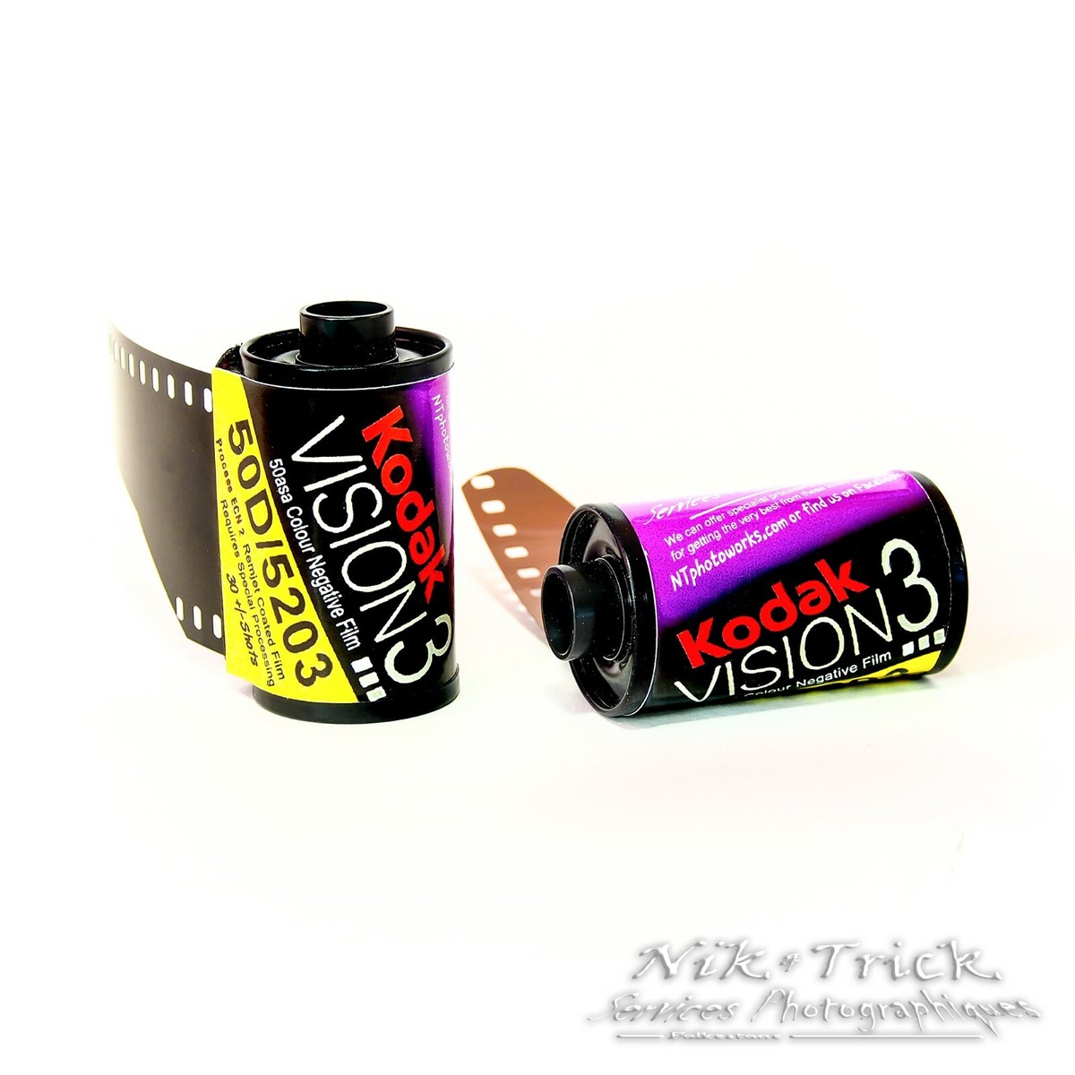 Kodak 5203 Vision3 50D Motion Picture Film fresh stock single