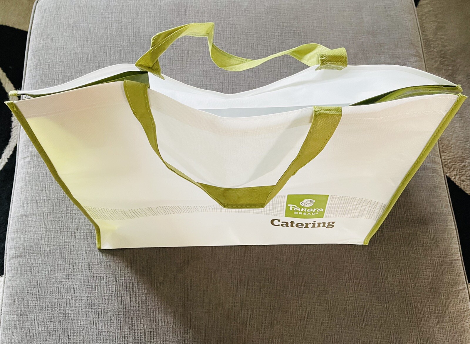 Panera Bread Catering Tote 21 x 12 x18 Very Large Reusable Grocery