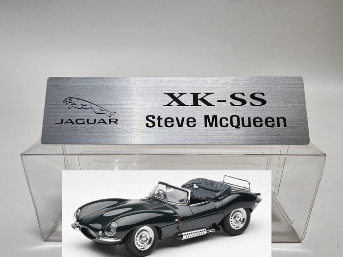Jaguar XK SS Steve McQueen 1965 – AUTOart 1/18 – Collection Privée – N73526