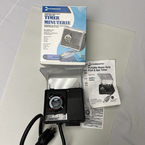 Intermatic Heavy-Duty Indoor/Outdoor Pool & Spa Portable 24-Hour Timer, - P1131 - 第 6/10 張圖片