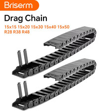 Cable Drag Chain 15X15 15X20 15X30 15X40 R28 R38 Semi-Enclosed Cable Chain Wire