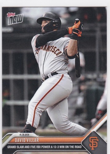 2023 Topps Now 39 David Villar