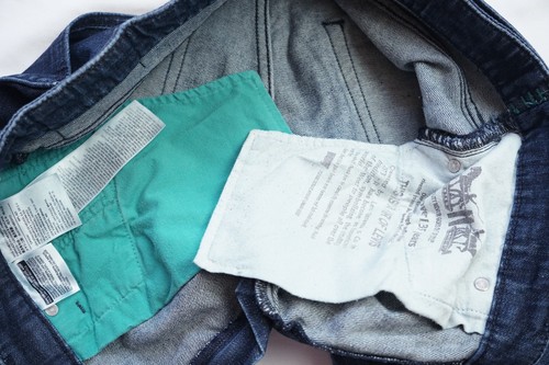 Levis 504 Commuter Regular Straight Jeans mens size W32 L34 M Medium STRETCH - Picture 8 of 15