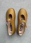 DDP Trippen Womens Mary Jane Sandals Leather  Avant Garde Yellow size 40