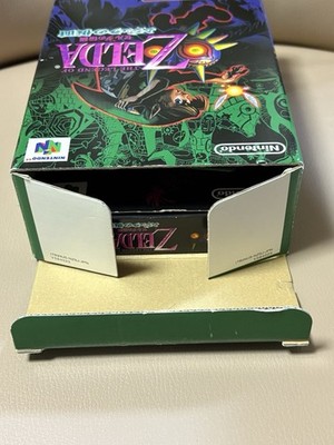 Nintendo 64 The Legend of Zelda Majora's Mask Japan Complete Box +