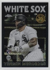 2021 Update Silver Pack 1986 Topps Chrome Baseball Black Yermin Mercedes 09j5