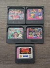Lot Of 5 Sega Game Gear Games - Tested, Work