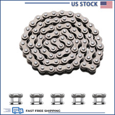 25 Roller Chain 56 Links 5 Master Links Razor Crazy Cart Shift XL DLX Ground For