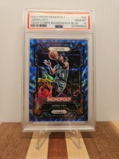 2023 Prizm Monopoly- Jaden Ivey - Tiger Stripe Boardwalk Blue - PSA 10 - Pop 1