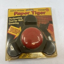 Zinsser 02976 Paper Tiger Scoring Tool for Wallpaper Removal Triple Head