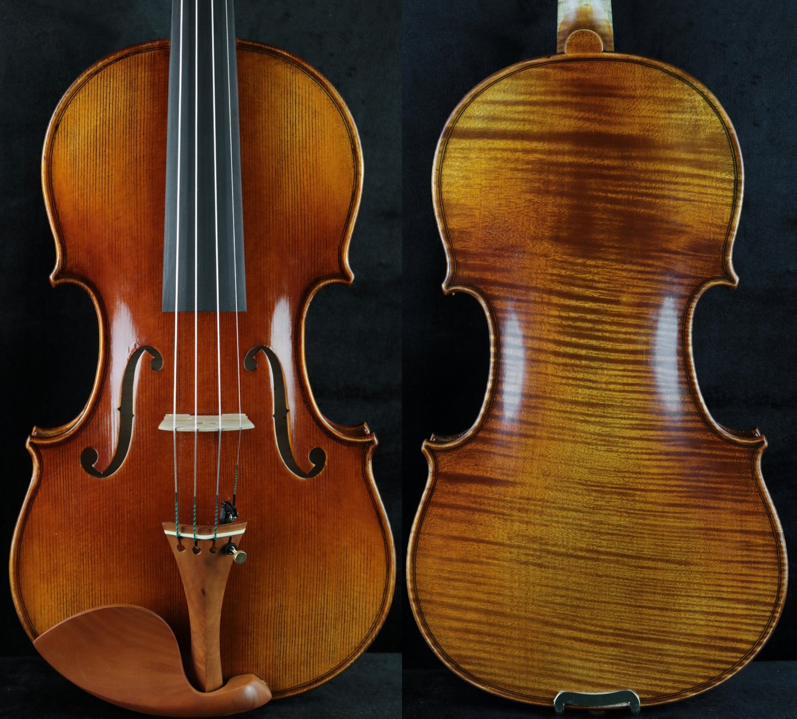Rare Master Handmade Violin after Stradivar 1715 Violin 4/4 Old European Wood