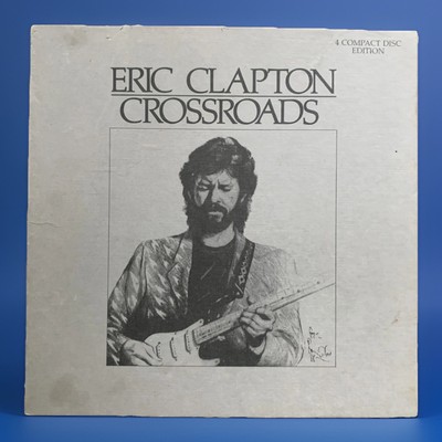 Eric Clapton Crossroads Box Set 4 CD, 1990 Rare HTF OOP Boxset NM Discs