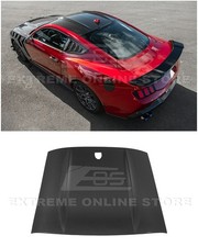 For 15-up Ford Mustang S650 Coupe Dry Carbon Fiber Tape-on Top Roof Panel Cover