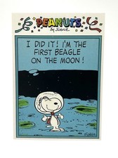 Peanuts In Space #28 Peanuts Collection Preview Edition 1991 Tuff Stuff Snoopy