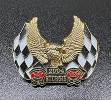 2004 STURGIS MOTORCYCLE RALLY Lapel Pin Hat Jacket Coat