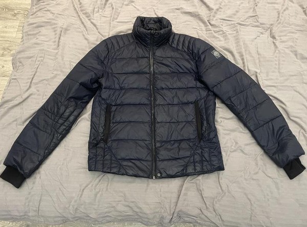 Men Replay Jacket Navy 42 / XL